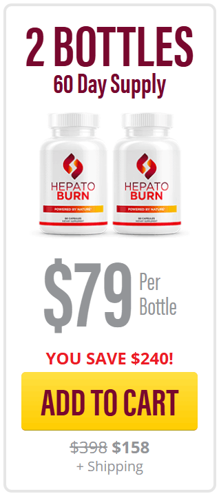 HepatoBurn 2 bottles