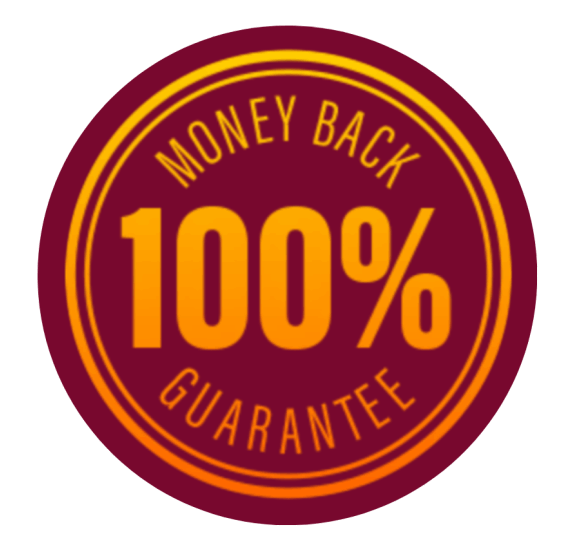 100% money back guarantee